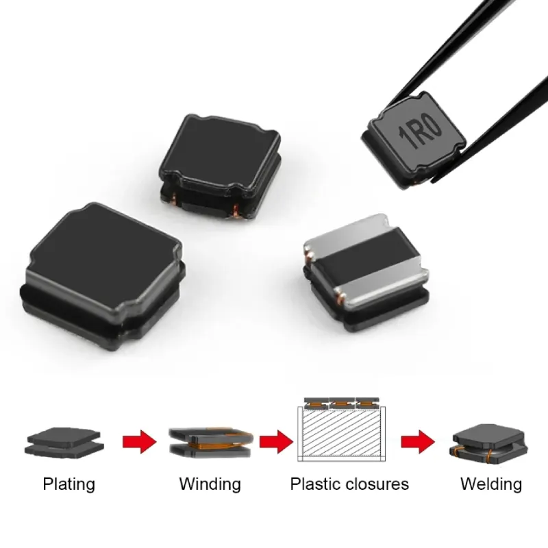 NR Series SMD Magnet Adhesive Power Inductors