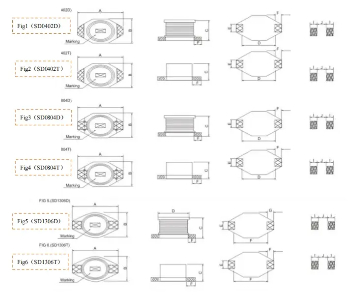 SD Series SMT Unshielded and Shielded Power Inductor