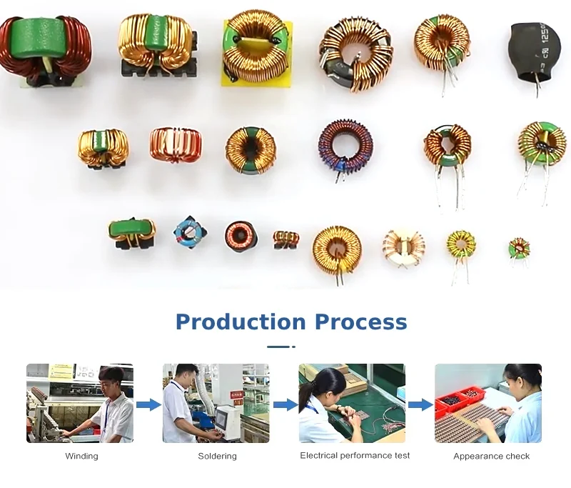 T Series Toroidal Choke Coil Inductors Factory