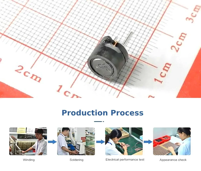 RID Series Shielded Radial Choke Inductors factory