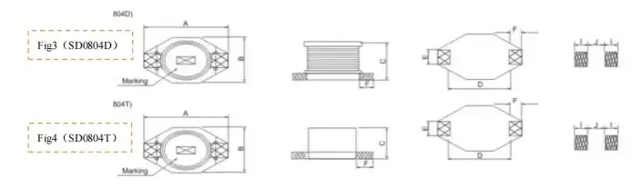 SD Series SMT Unshielded and Shielded Power Inductors 2