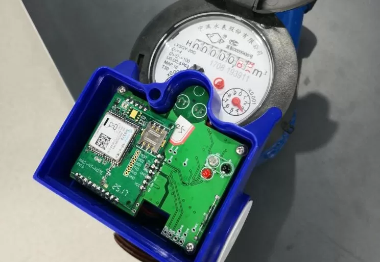 inductor inside the water meter